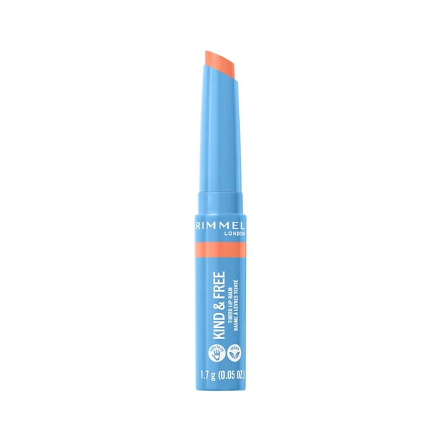 Bálsamo labial con color Rimmel Kind & Free 004 Hibiscus Blaze 4g