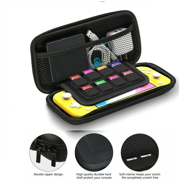 Pack accessoires Starter 6 en 1 Noir pour Nintendo Switch Lite sur notre  comparateur de prix