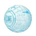 thumbnail image 2 of Pequeña bola de hámster, juguete de bolas para correr de hámster, jerbo, hámster, jogging, pelota de fitness, jaula de juguete para accesorios de , azul, 2 of 8