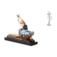 thumbnail image 1 of estatua de bailarina de ballet,Estatua de bailarina de ballet,figura de bailarina,Escultura de resina adorno figura arte moderno,Figura de escritorio,Estatua de bailarina de ballet,adorno de, 1 of 8
