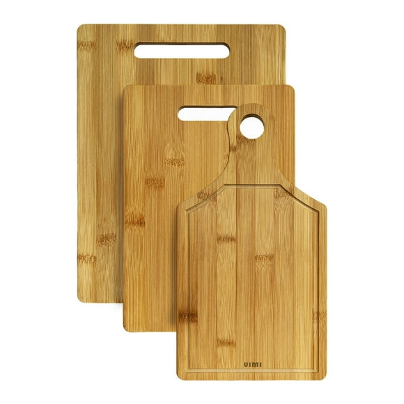 Set 3 Piezas De Tabla De Bambú Para Picar Alimentos Vimi