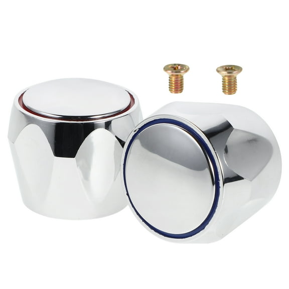 Luxshiny Replacement Bathtub Knobs Kit in Plastic, 1 Set for Bathroom and Kitchen Fixtures, Versatile and