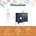 thumbnail image 5 of Max & Finn Haven 3-Drawer Kids' Dresser, Navy, 5 of 13