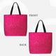 thumbnail image 2 of Fotbe Rose Red Glitter Bolsa Tote con Estampado para Mujer, Bolsos con Cremallera, Bolsa de Hombro Casual de Gran Capacidad con Bolsillos Internos, 2 of 7