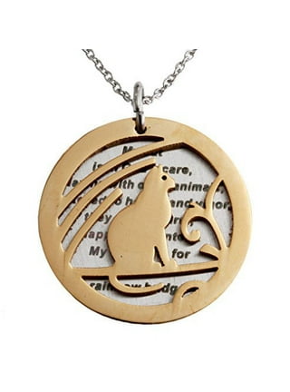 Cat remembrance sale necklace