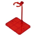 thumbnail image 2 of Model Display Action Figures Stand Support Transparent Red, 2 of 6