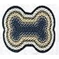 thumbnail image 3 of Earth Rugs 63-LG079DB Lt. Blue-Dk. Blue-Mustard Dog Bone, 3 of 3