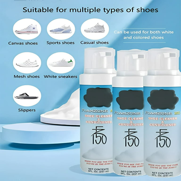 Shoe Doc FoamZone150 Cleaner & Conditioner Kit + Sneaker White