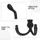 thumbnail image 3 of USHOBE Gancho De Pared Negro Para Abrigos Y Sombreros Resistentes Para Dormitorio Pasillo Mudroom, 3 of 8