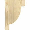 thumbnail image 3 of 4"W x 8"D x 12"H Alpine Rough Sawn Corbel, Douglas Fir, 3 of 9