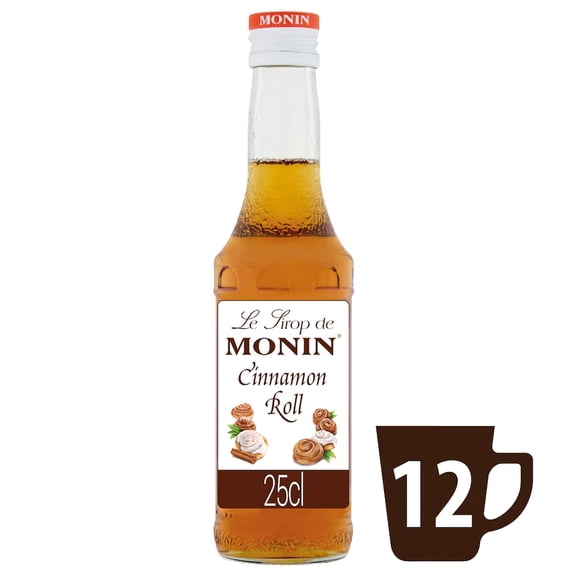 Monin Cinnamon Roll syrup 25cl, Imported from Britain