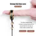 thumbnail image 2 of facefd Mobile Phone Lanyard Temperature-Sensitive Color Changing Ring Buckle Short Lanyard Blue, 2 of 5