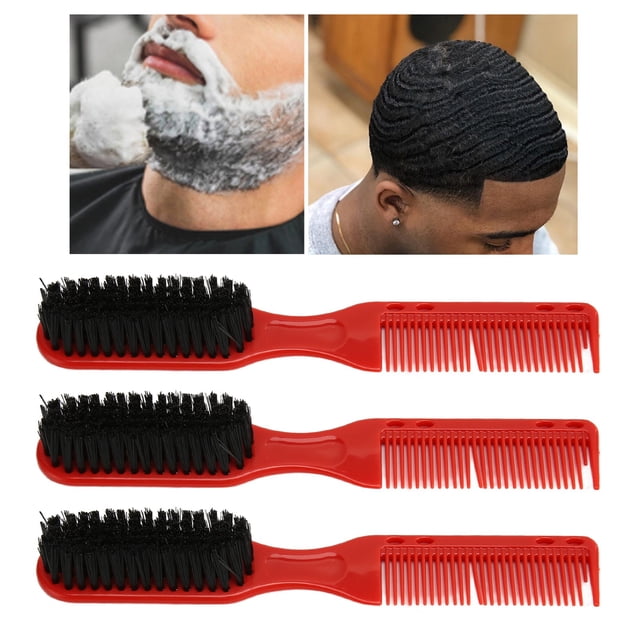 Peine para barba ANGGREK 3 piezas cerdas de nailon