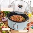 thumbnail image 3 of Beautiful 6 Qt Programmable Slow Cooker, Hydrangea by Drew Barrymore, 3 of 12