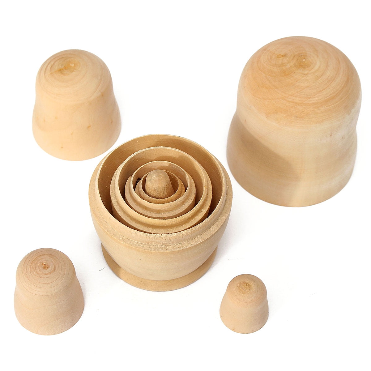 unpainted russian dolls