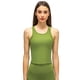 thumbnail image 4 of Chaleco de yoga de cuello redondo de verano con almohadilla para el pecho, ropa interior deportiva ajustada elástica a prueba de golpes para mujer, 4 of 6