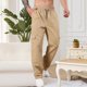 thumbnail image 4 of Ceisia Men's Slim Cuffed Functional-style Gift Tactical Casual Pants Lightweight Multi-pockets Metal Loop Multi-Color, 4 of 9