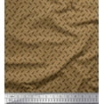 thumbnail image 1 of Soimoi Japan Crepe Satin Fabric Dot & Musical Notes Shirting Print Fabric by The Yard 42 Inch Wide, 1 of 1