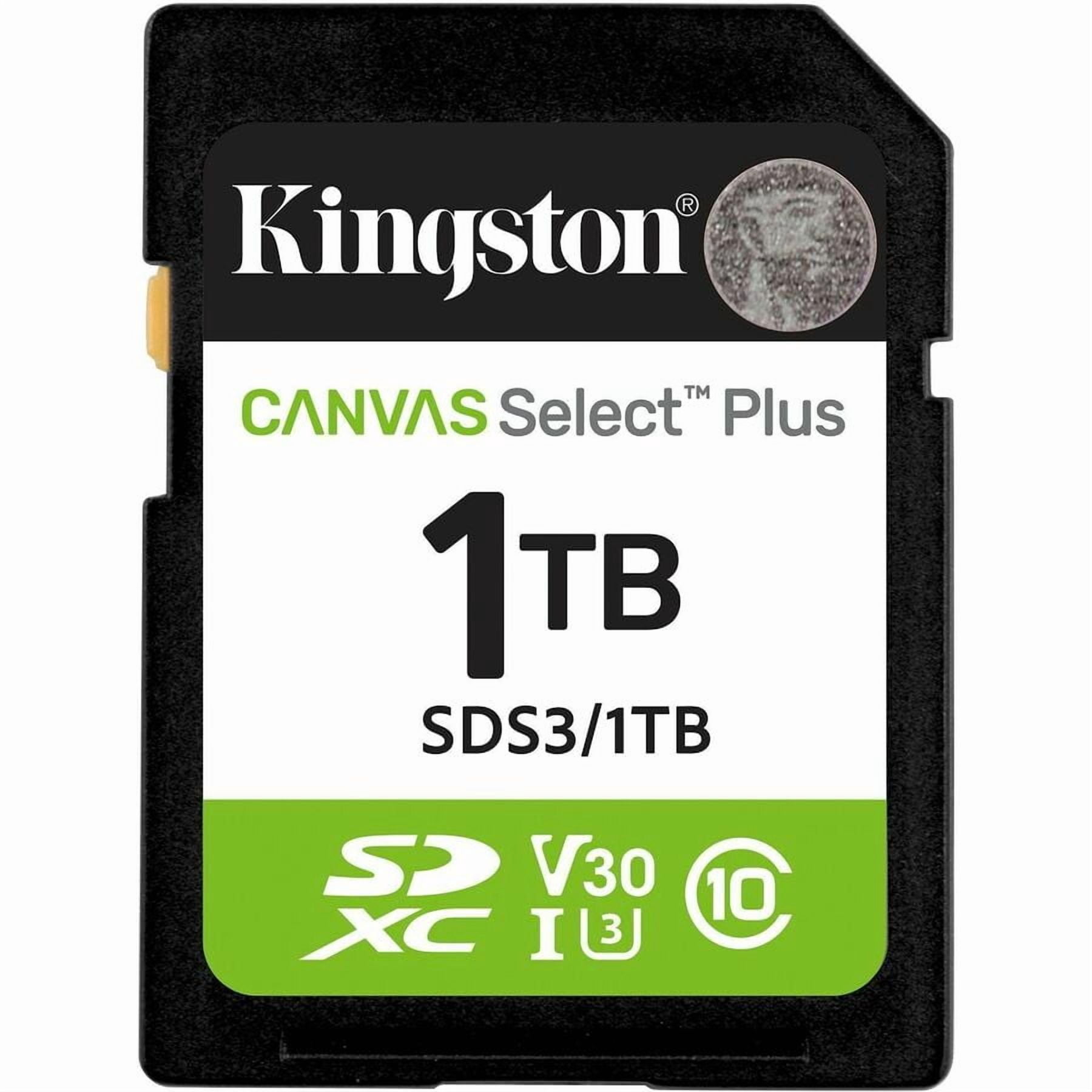 Kingston Canvas React Plus 128GB U3 V90 SDXC UHS-II SD Card (2