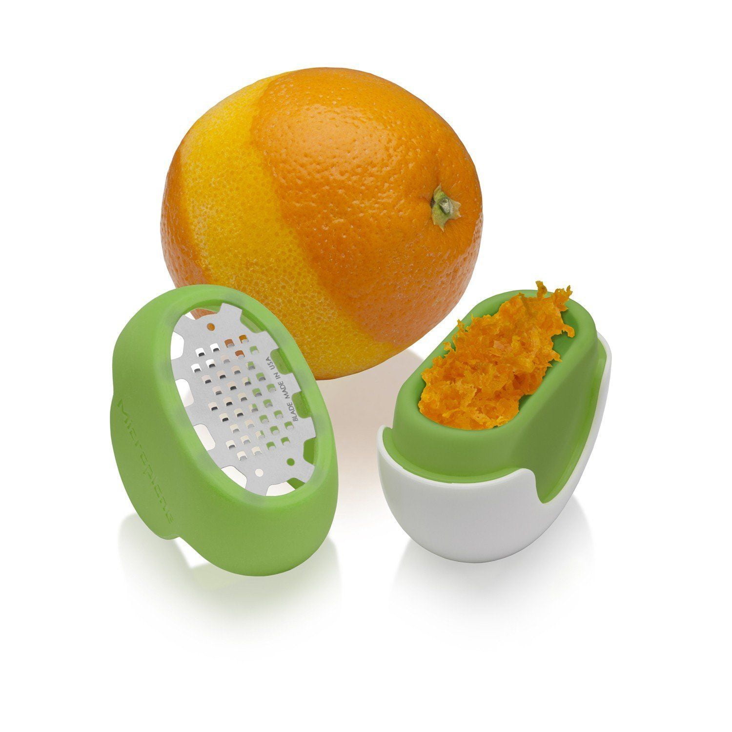 Microplane Flexi Zesti Flexible Citrus Zester Green