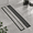 Matte Black-18inch, variant on 36-inch Linear Shower Drain Brushed Tile-insert Panel