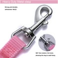 thumbnail image 4 of Siumouhoi 6ft Puppy/Dog Nylon Leash, Strong Traditional Style, Easy to Use Collar Hook(5/8in x 6 ft, Pink), 4 of 4