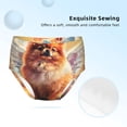 thumbnail image 2 of Pofeuu Cute Cloud Pomeranian Print Soft Cotton Underwear Girls'Briefs Soft Undies, 2 of 7