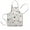 White Christmas Reindeer, variant on White Christmas Nutcracker Pattern Kids Aprons for Girls and Boys,Adjustable Neck Strap Toddler Aprons for Kids Cooking Baking