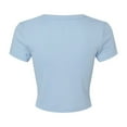 thumbnail image 2 of Bella + Canvas Womens Micro-Rib Crop Top, 2 of 3