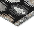 thumbnail image 4 of Addison Rugs Chantille Indoor/Outdoor Transitional Southwest Black Washable Rectangle Rug, 8' x 10', 4 of 6