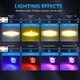 thumbnail image 4 of Foco LED con lente de color, luz auxiliar antiniebla, focos de doble lente para motocicleta, camión, coche, ATV, SUV, barco y tractor., 4 of 5