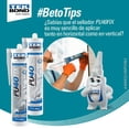 thumbnail image 4 of sellador poliuretano tekbond pu40fix blanco 280 ml, 4 of 6