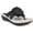 Black/Nubuck, variant on Cliffs by White Mountain Womens Cupcake II Faux Leather Thong Sandals