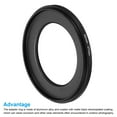 thumbnail image 4 of Uxcell 55mm-37mm Metal Step Down Ring, Camera Lens Filter Adapter Ring for Camera Lenses Hood, Black, 4 of 5