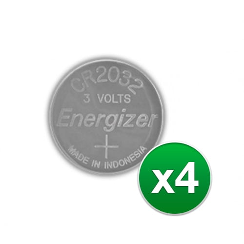 4x Energizer CR2032 CR 2032 3V Lithium Coin Button Cell Battery