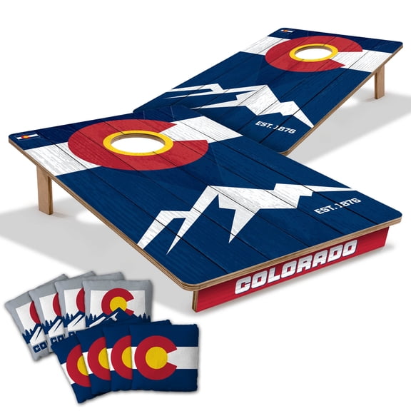 YouTheFan State of Colorado 2' x 3' Cornhole Game