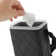 thumbnail image 5 of Unique Bargains Car Trash Can Portable and Hanging Front Rear Seat Back Trash Bin Black 1Pcs, 5 of 6