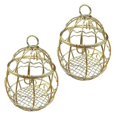 thumbnail image 3 of NewwayOutdoor Hanging Bird Feeder Metal Wild Birds Fat Balls Feeding Tool Small, 3 of 5