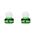 thumbnail image 1 of Inteprter Luces portátiles para acampar Luces nocturnas blancas universales con imanes Bombillas Suministros de emergencia para exteriores Verde Verde 2piezas, 1 of 6