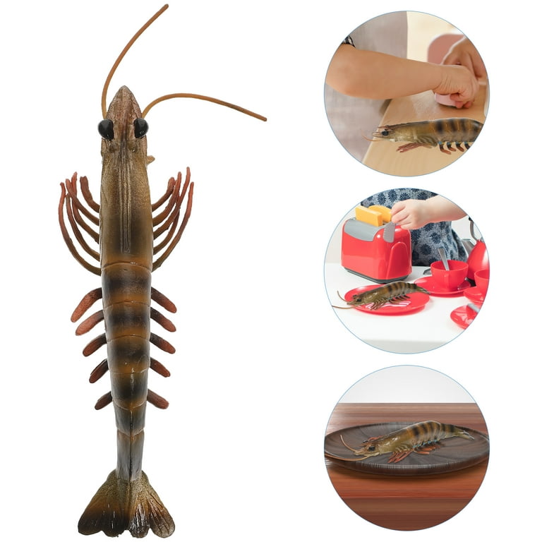 Educational Shrimp Toy Plastic Kids Plaything Funny Children Plaything Kids  Accessory 