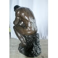 thumbnail image 5 of Large Size Bronze Replica of The Thinker by Rodin Sculpture 55" x 33" x 69"H, 5 of 12