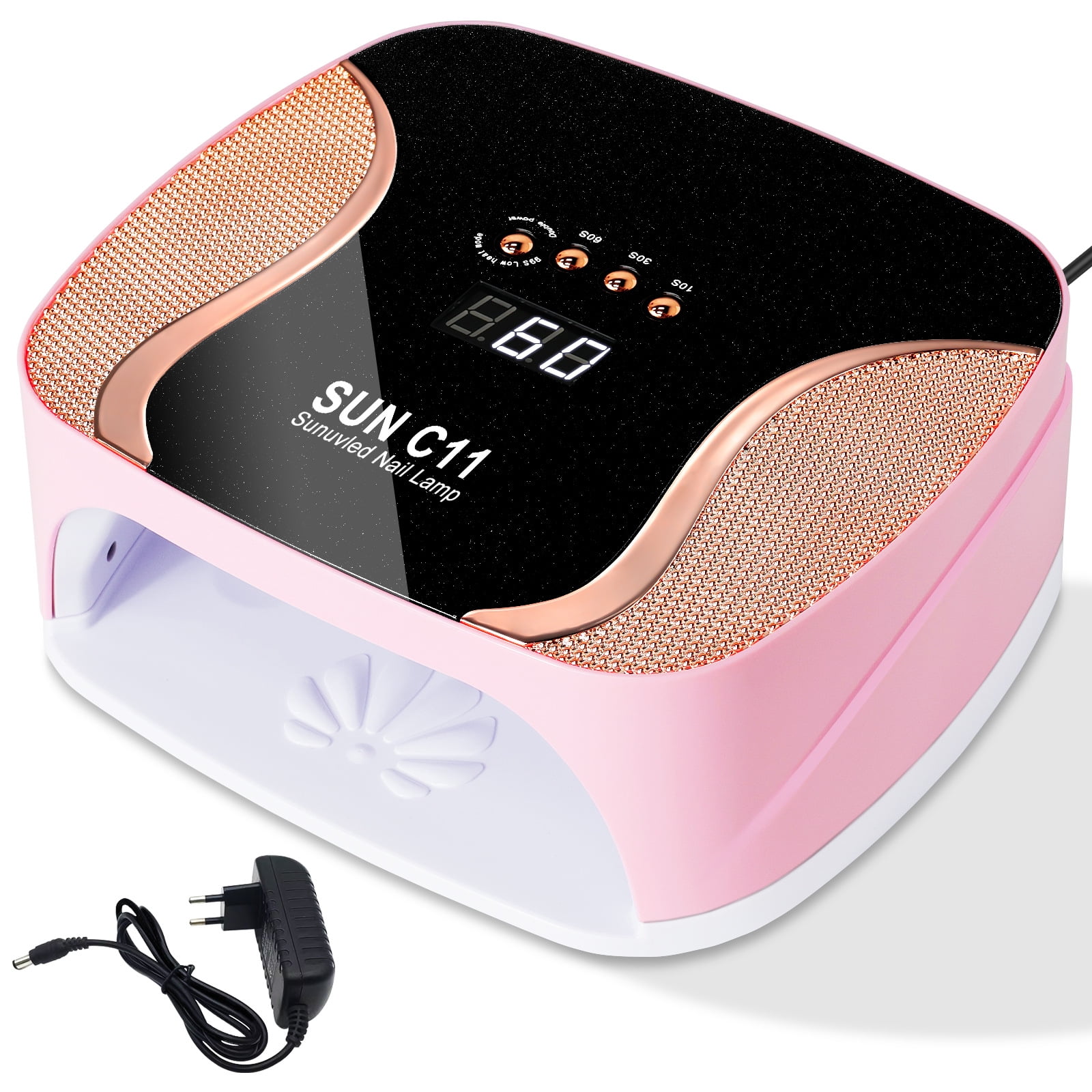 308W Professional Nail Lamp - UV LED Nail Dryer for Gel Polish, Fast Curing Light with Sensor, High Power Salon Manicure Machine for Home & Nail Salon Use