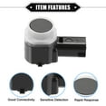 thumbnail image 4 of Unique Bargains 4pcs PDC Reverse Parking Assist Sensor for Ford Explorer 11-15 Black Rear Bumper Parking Assist Sensor, 4 of 6