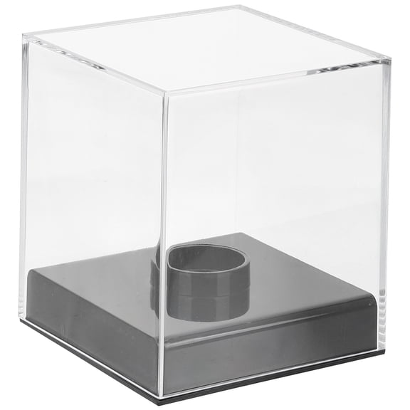 LOLIPPYY Transparent Acrylic Baseball Display Case Holder for and Secure Sports Memorabilia Storage