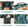 thumbnail image 2 of RMDQTR Durable Large Laundry Backpack with Drawstring Closure Ideal for Laundry Trips,Travel&Camping Multicolor Painting Flowers, 2 of 7