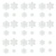 thumbnail image 4 of 36 piezas de adornos de copos de nieve navideños perfecl decoración de Navidad invierno, 4 of 8