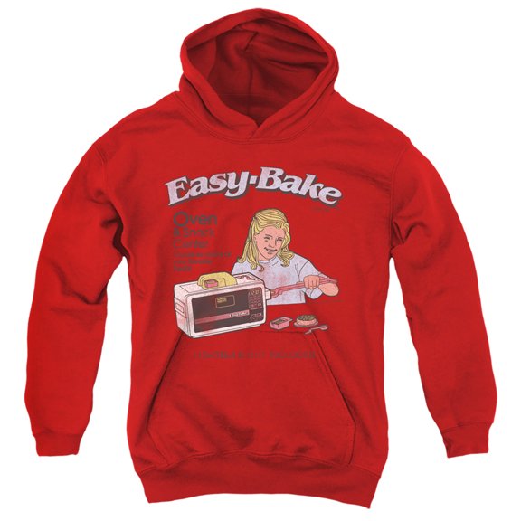 Easy Bake Oven Lightbulb Not Included Youth Pullover Hoodie Sweatshirt Red