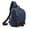 Dark Blue, variant on Casual Fashion Wash Canvas Bag Outdoor Travel Backpack,Black