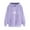 Purple(New), variant on PNTUTB Women's Fashion Print Long Sleeve Casual Drawstring Hoodies Pullover Sweatshirts with Kangaroo Pocket