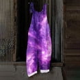 thumbnail image 5 of Iaqnaocc Jumpsuits For Women Plus Size 3D Graphic Sleeveless Jumpsuits Rompers Casual Adjustable Strap Jumpsuits 2026 Trendy Overalls Light Purple 2XL, 5 of 5